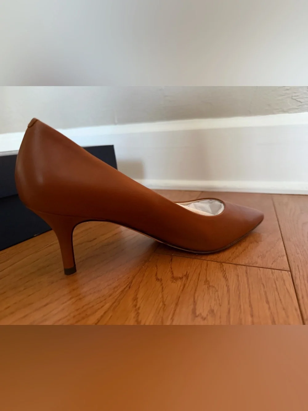 Cole Haan Women's Pointed Pump in Cognac Brown
